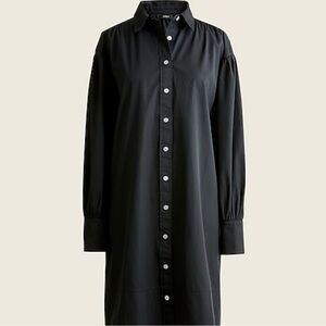 J. Crew Women's Black Long Sleeve mini dress